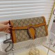 Yellow Fashion Vintage Letter Patchwork Bags