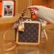 Brown Fashion Casual Letter Patchwork Bags