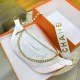 White Fashion Street Letter Chains Bags