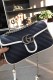 Black Fashion Casual Letter Chains Bags