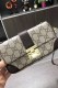 Light Gray Fashion Vintage Letter Patchwork Bags