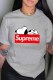 Grey Fashion Casual Character Print Letter O Neck T-Shirts