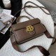 Brown Fashion Casual Solid Patchwork Bags