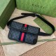 Black Fashion Street Letter Patchwork Bags