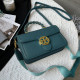 Green Fashion Casual Solid Patchwork Bags
