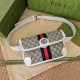 Khaki Fashion Street Letter Patchwork Bags