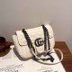 White Fashion Simplicity Letter Chains Bags
