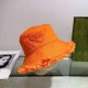 Orange Fashion Vintage Letter Tassel Hat