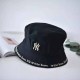 Black Fashion Casual Letter Embroidered Patchwork Hat