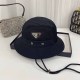 Black Fashion Casual Letter Patchwork Hat