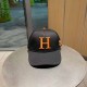 Black Fashion Sportswear Letter Embroidered Hat