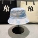 Blue Fashion Casual Tie Dye Letter Hat