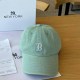 Light Green Fashion Street Letter Embroidered Hat