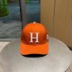 Orange Red Fashion Sportswear Letter Embroidered Hat