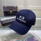 Navy Blue Fashion Sportswear Letter Embroidered Hat
