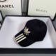 Black Fashion Sportswear Letter Patchwork Hat