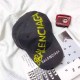 Grey Fashion Street Graffiti Letter Hat