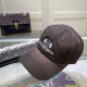 Grey Fashion Sportswear Letter Embroidered Hat