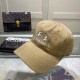Beige Fashion Sportswear Letter Embroidered Hat