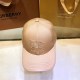 Khaki Fashion Street Letter Embroidered Patchwork Hat