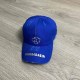 Blue Fashion Street Letter Embroidered Patchwork Hat
