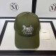Green Fashion Street Letter Embroidered Hat