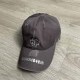 Grey Fashion Street Letter Embroidered Patchwork Hat