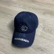 Navy Blue Fashion Street Letter Embroidered Patchwork Hat