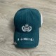 Green Fashion Street Letter Embroidered Hat