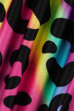 Colour Fashion Sexy Print Tassel Bandage Backless Swimwears (Without Paddings)