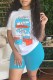 Sky Blue Two Pieces