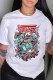 White Casual Fashion Letter O Neck T-Shirts