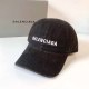 Black Fashion Street Letter Embroidered Hat