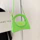 Green Fashion Simplicity Letter Patchwork Bags