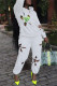 White Fashion Casual Solid Hollowed Out Hooded Collar Long Sleeve Two Pieces