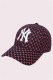 Burgundy Fashion Street Letter Embroidered Hat