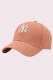 Orange Fashion Street Letter Embroidered Hat