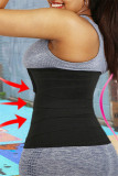 Black Fashion Solid Patchwork Bustiers