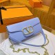 Blue Fashion Elegant Solid Chains Bags