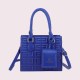 Deep Blue Fashion Vintage Solid Patchwork Bags