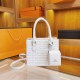 White Fashion Vintage Solid Patchwork Bags