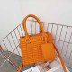 Orange Fashion Vintage Solid Patchwork Bags