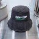 Black Fashion Casual Print Letter Hat