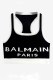 Black Fashion Street Letter Patchwork U Neck Tops