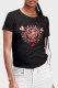 Black Fashion Casual Print Letter O Neck T-Shirts