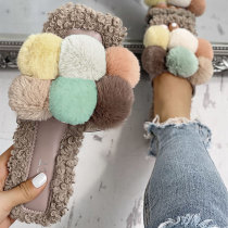 Colour Fashion Casual Patchwork Square Comfortable Shoes