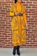Yellow Elegant Fashion Print Letter Without Belt Cardigan Collar Outerwear