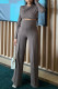 Grey Fashion Casual Solid Patchwork O Neck Long Sleeve Two Pieces