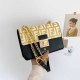 Khaki Fashion Street Letter Patchwork Bags