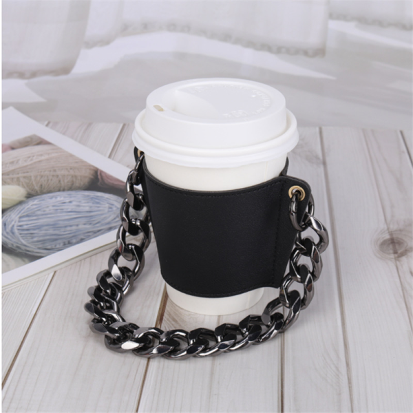 Black Fashion Solid Patchwork Chains Accessories